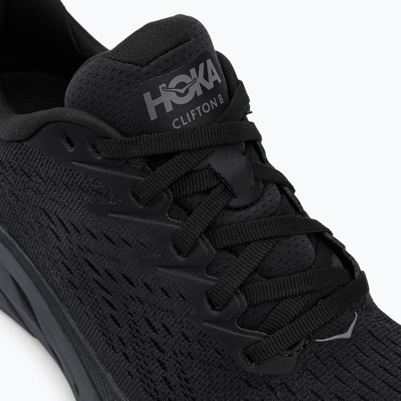 Buty do biegania męskie HOKA Clifton 8 black/black 9
