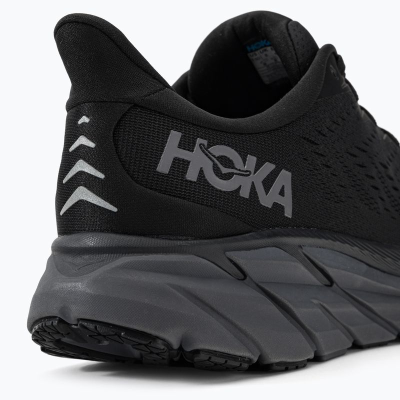 Buty do biegania męskie HOKA Clifton 8 black/black 10