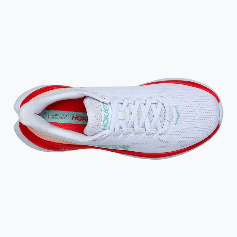 Buty do biegania damskie HOKA Mach 4 white/fiesta 10