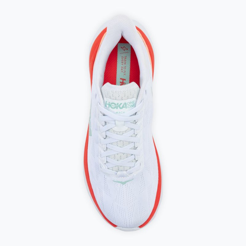 Buty do biegania damskie HOKA Mach 4 white/fiesta 6