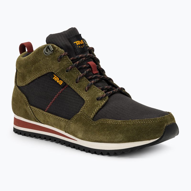 Buty męskie Teva Highside Mid dark olive/black