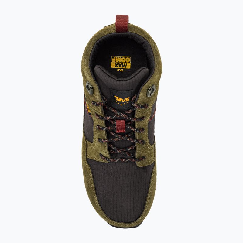 Buty męskie Teva Highside Mid dark olive/black 5