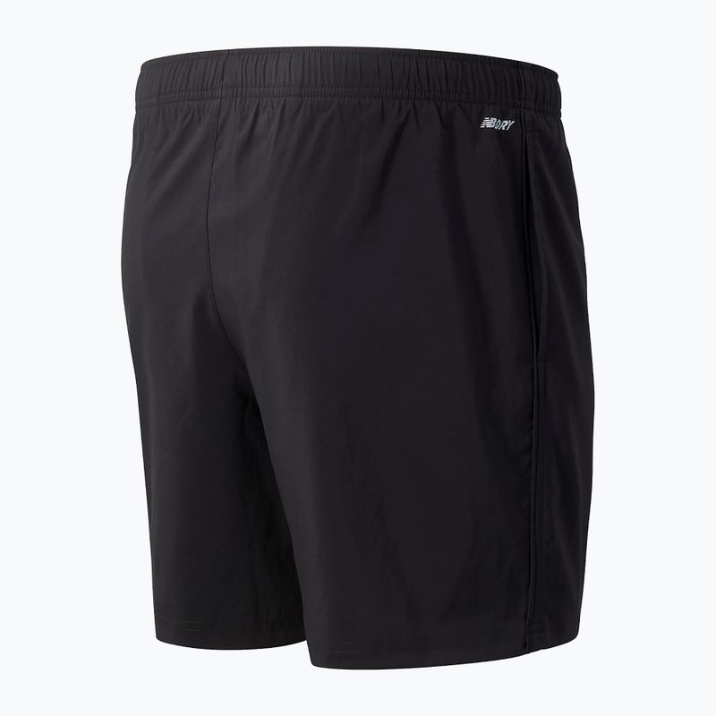 Spodenki męskie New Balance Core Run 2IN1 7" black 2