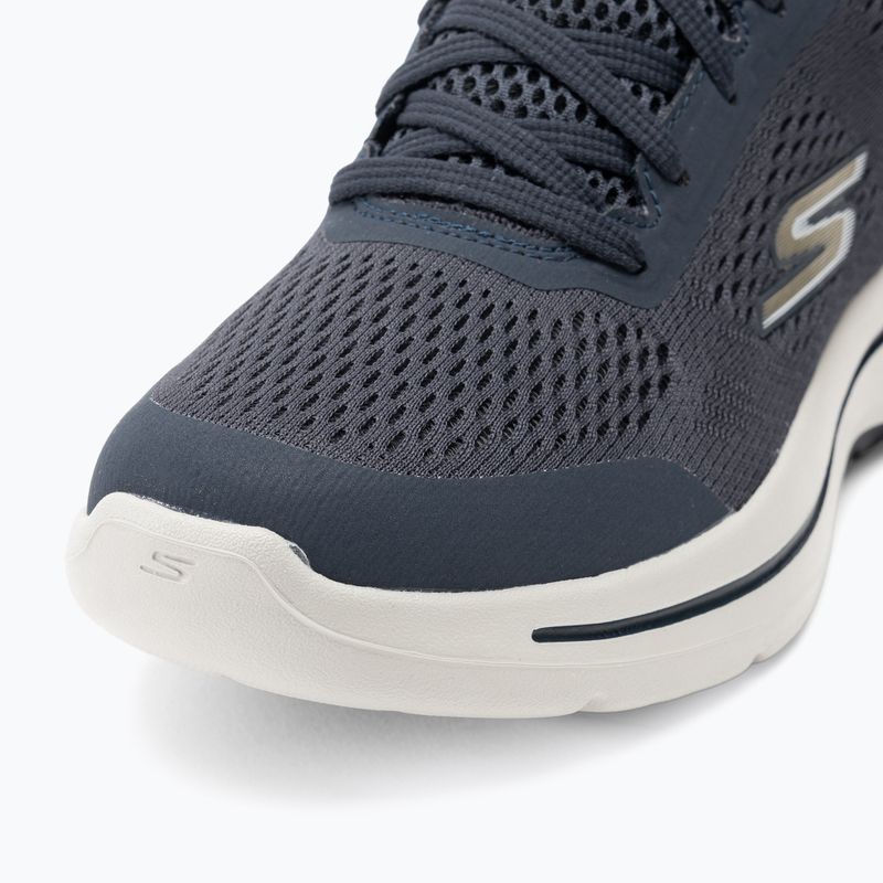 Buty męskie SKECHERS Go Walk Arch Fit Idyllic navy/white/gold 8