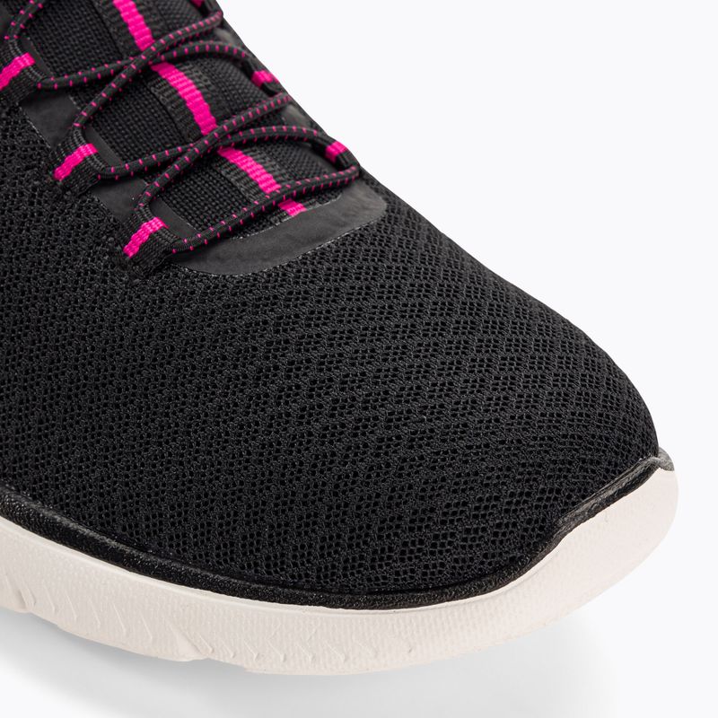 Buty damskie SKECHERS Summits black/hot pink 7