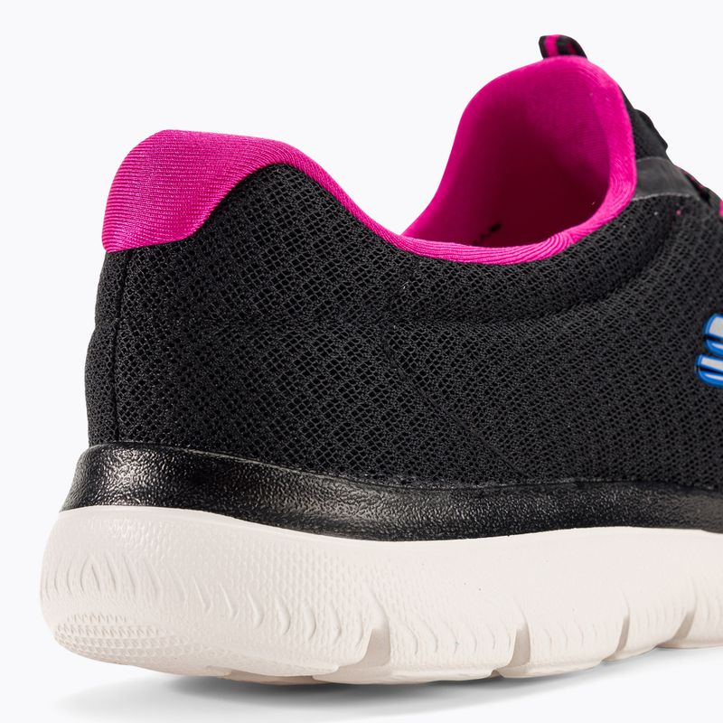 Buty damskie SKECHERS Summits black/hot pink 9