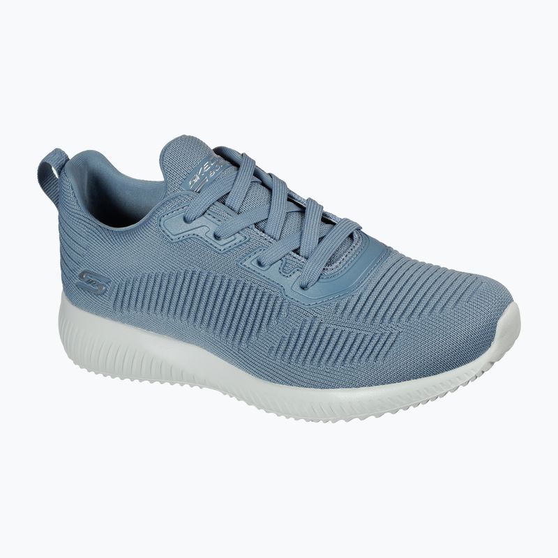 Buty damskie SKECHERS Bobs Sport Squad Tough Talk light blue