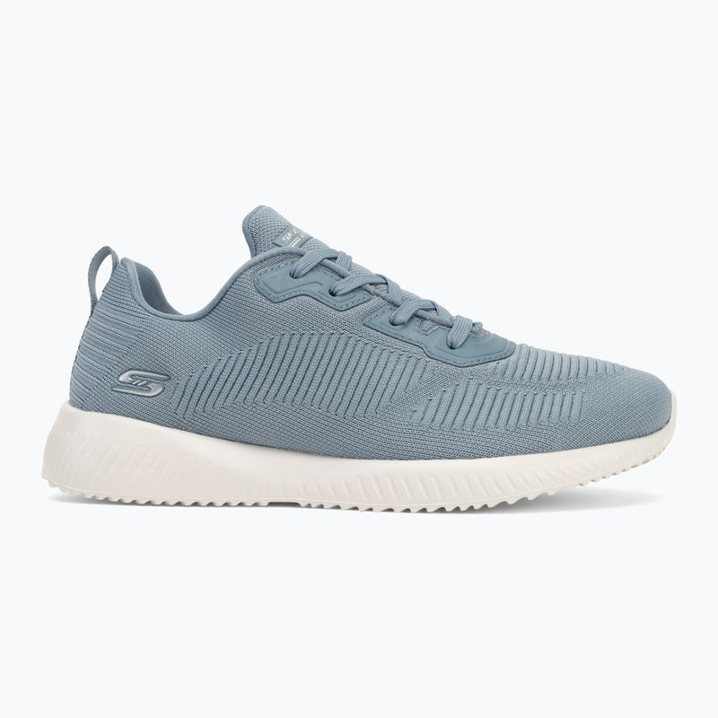 Buty damskie SKECHERS Bobs Sport Squad Tough Talk light blue 2