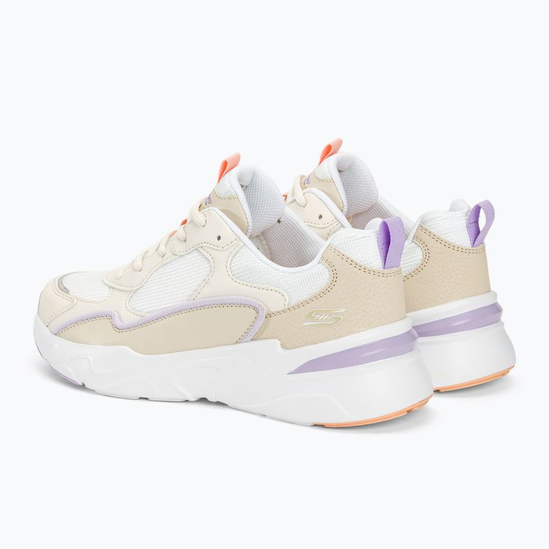 Buty damskie SKECHERS Bobs Bamina Chill Zone white 3