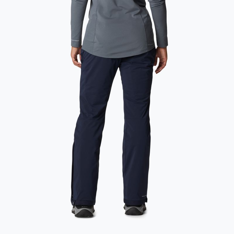Spodnie narciarskie damskie Columbia Backslope II Insulated dark nocturnal 3