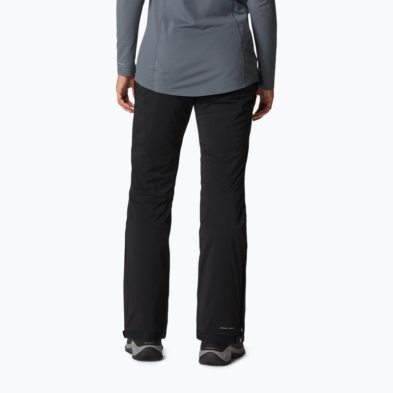 Spodnie narciarskie damskie Columbia Backslope II Insulated black 3