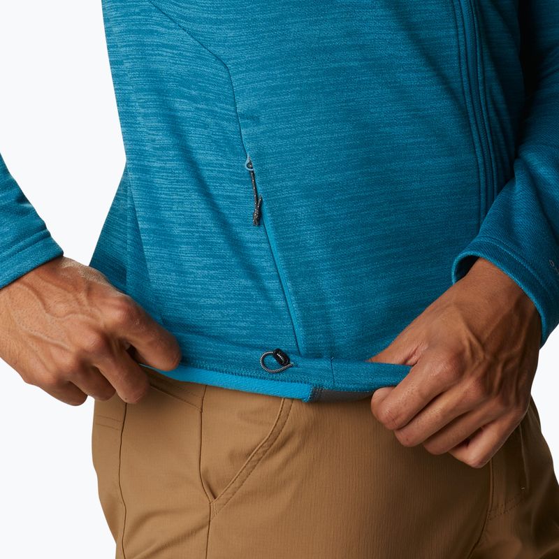 Bluza trekkingowa męska Columbia Maxtrail II deep marine heather 4