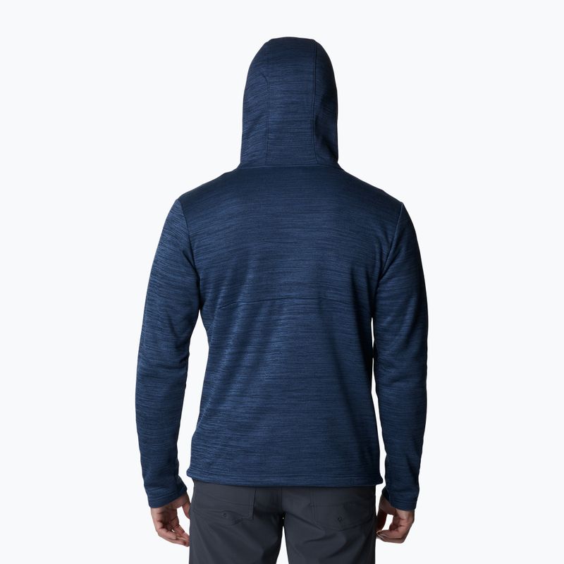 Bluza trekkingowa męska Columbia Maxtrail II collegiate navy heather 3