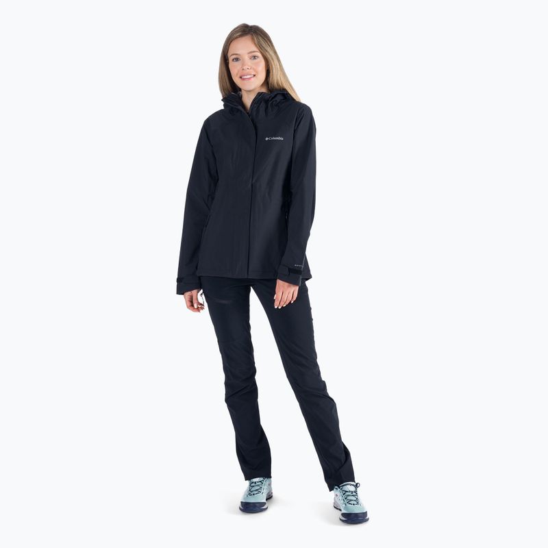 Kurtka przeciwdeszczowa damska Columbia Earth Explorer black 2