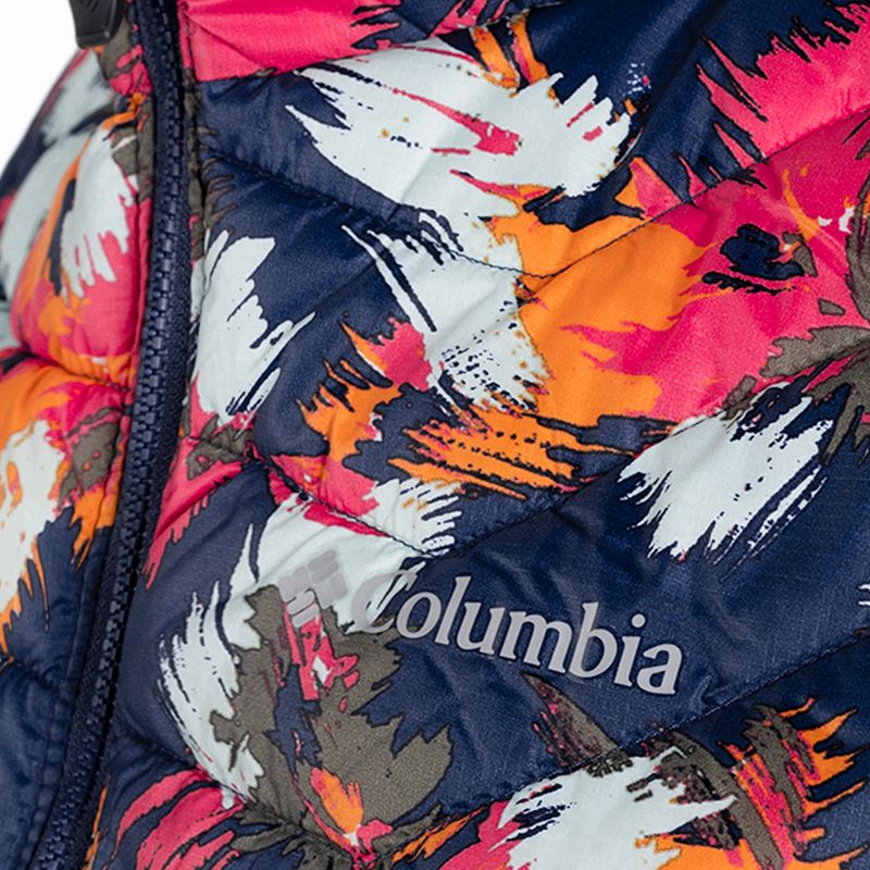 Bezrękawnik damski Columbia Powder Pass nocturnal typhoon blooms/nocturnal 9