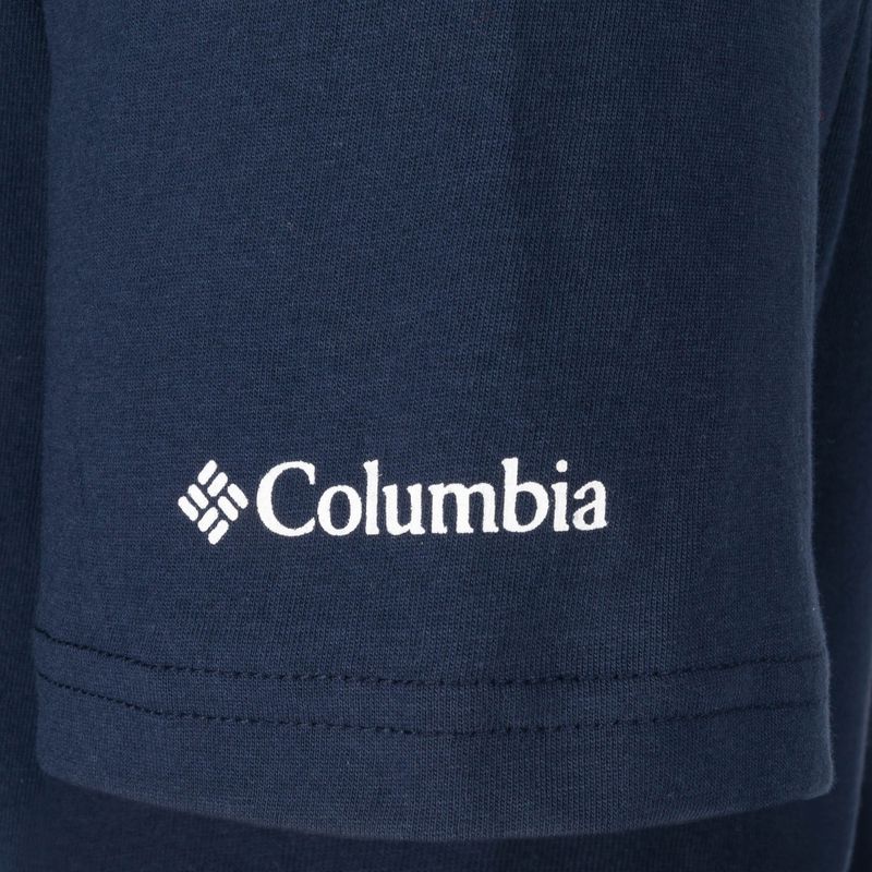Koszulka męska Columbia CSC Basic Logo collegiate navy/csc stacked logo 9