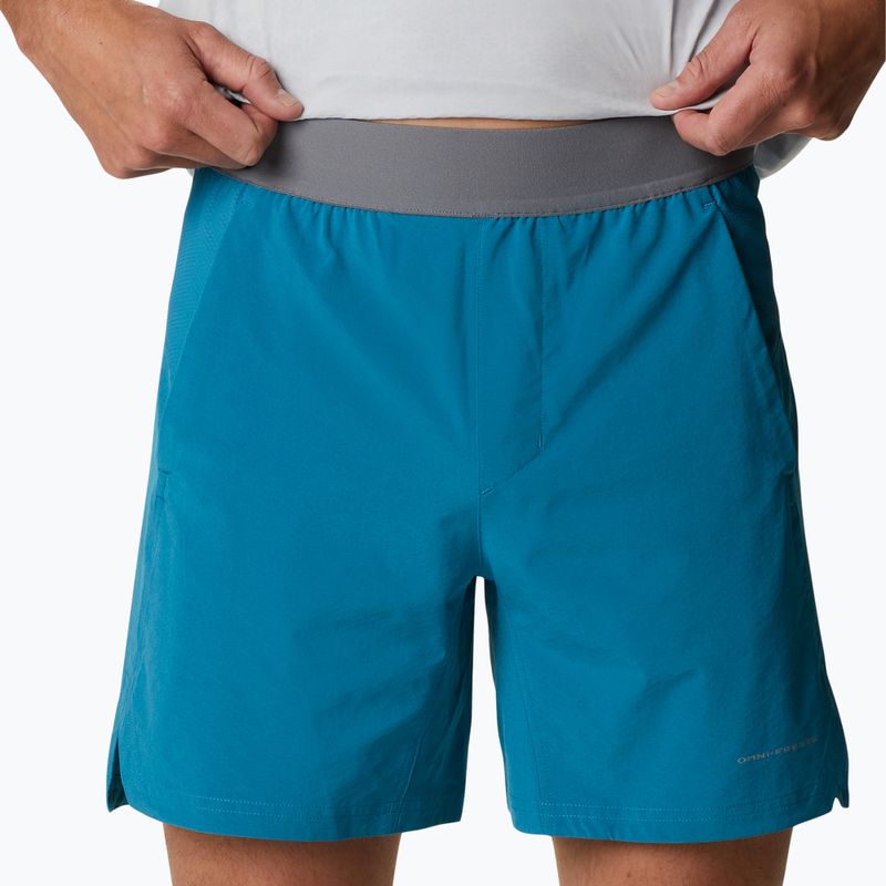 Spodenki trekkingowe męskie Columbia Titan Pass LW deep marine 4