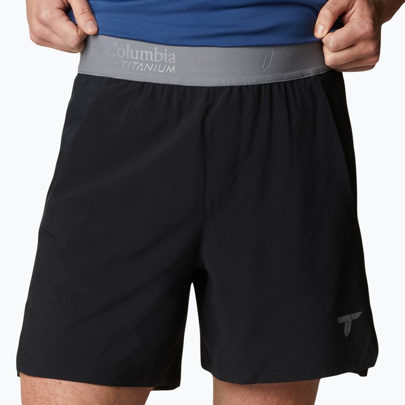 Spodenki trekkingowe męskie Columbia Titan Pass LW black 2