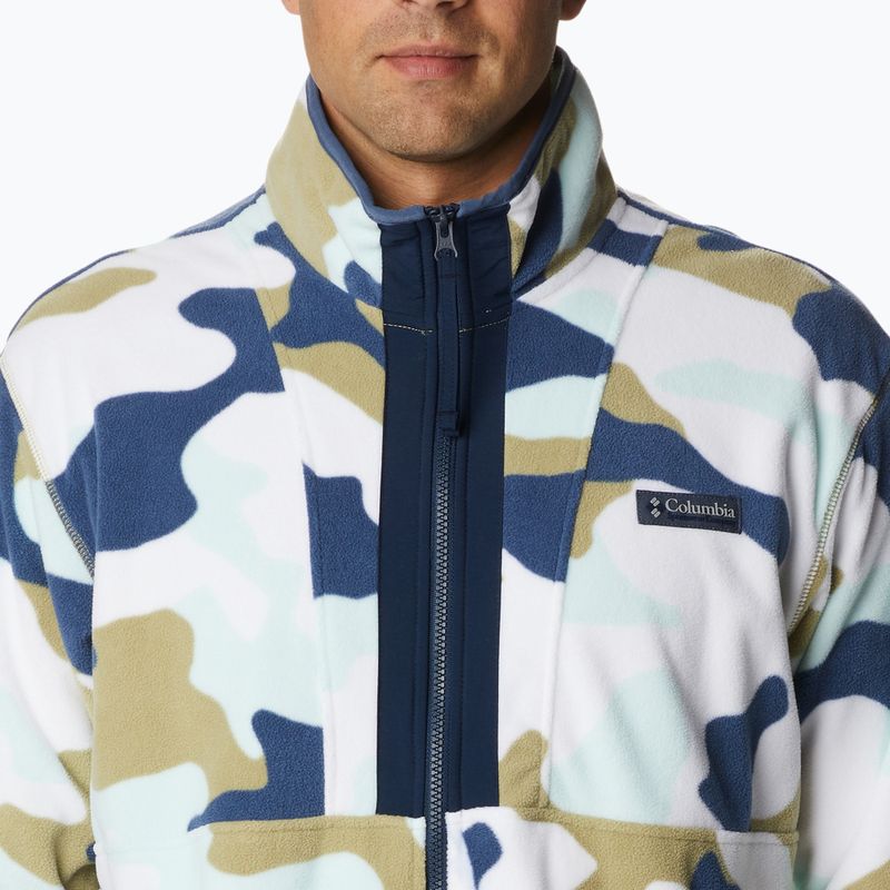 Bluza polarowa męska Columbia Back Bowl savory mod camo/collegiate navy 4