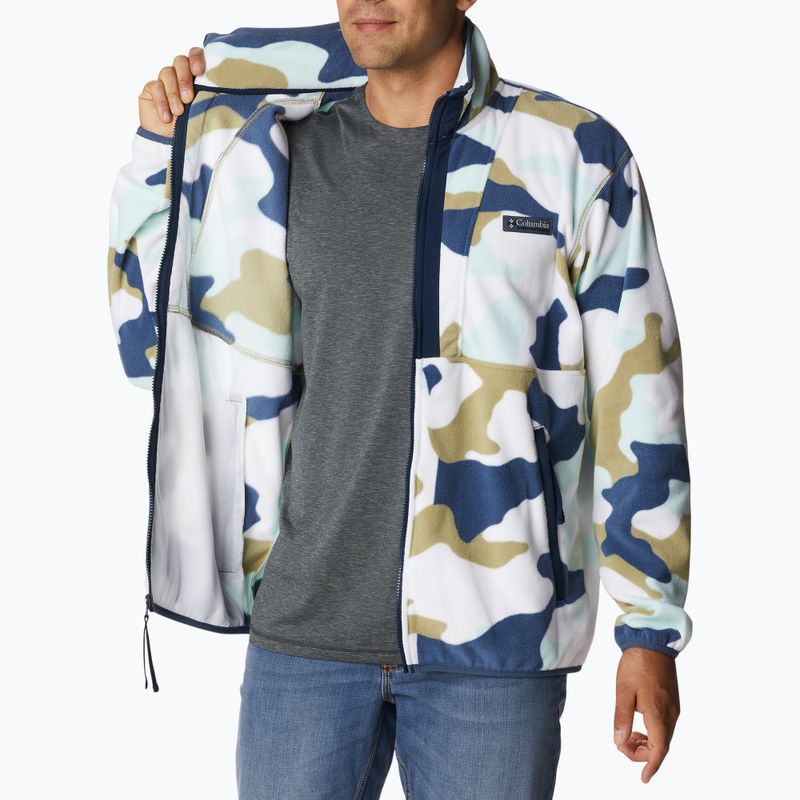 Bluza polarowa męska Columbia Back Bowl savory mod camo/collegiate navy 5