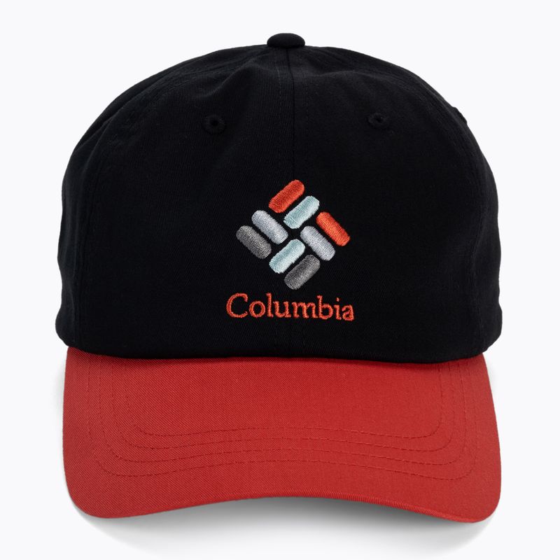 Czapka z daszkiem Columbia Roc II Ball black/red hibiscus multi gem 4