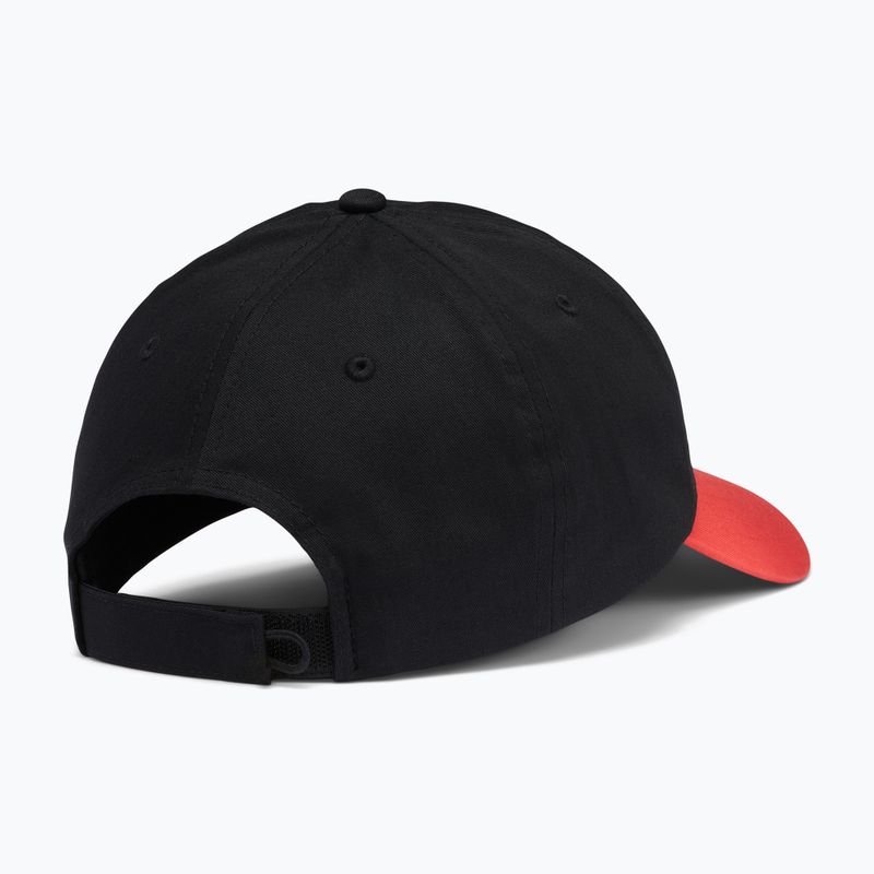 Czapka z daszkiem Columbia Roc II Ball black/red hibiscus multi gem 6