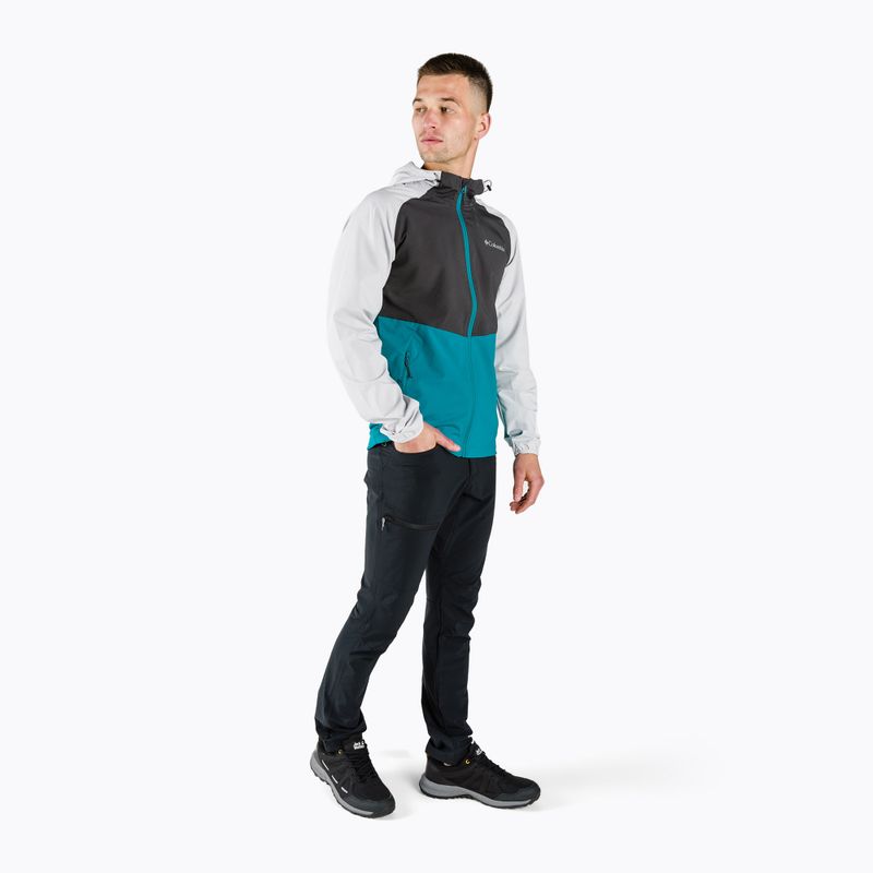 Kurtka softshell męska Columbia Panther Creek deep marine/shark/nimbus grey 2