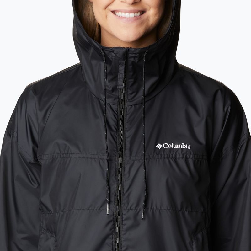 Kurtka przeciwwiatrowa damska Columbia Flash Challenger Novelty black 6