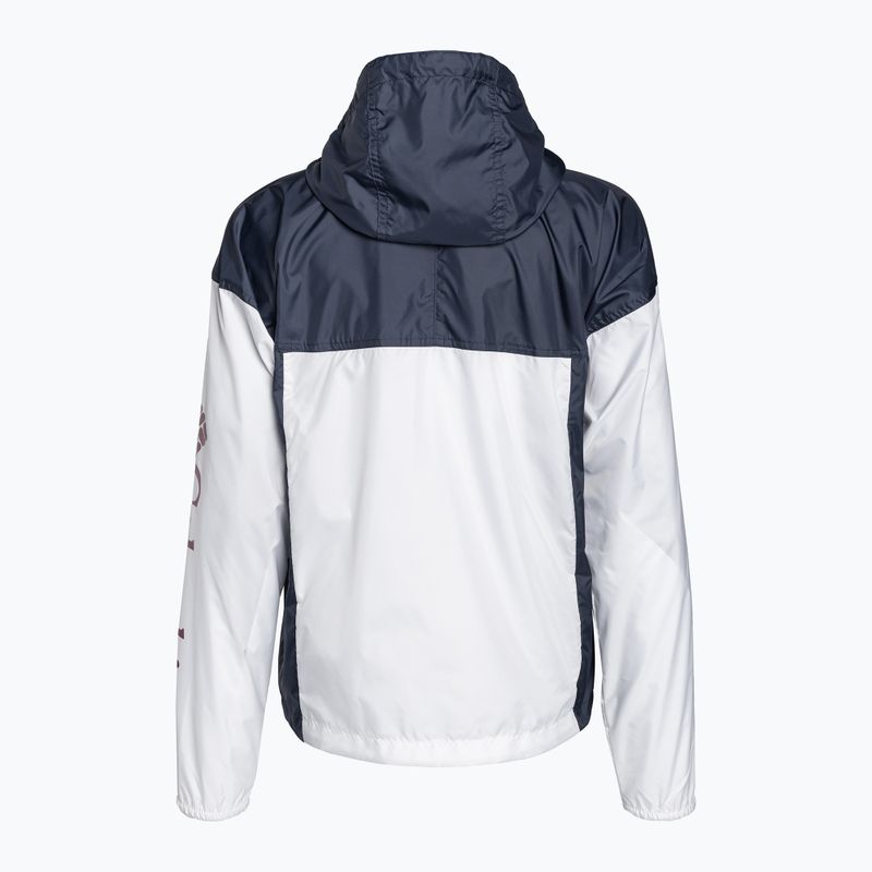 Kurtka przeciwwiatrowa damska Columbia Flash Challenger Novelty white/nocturnal 2
