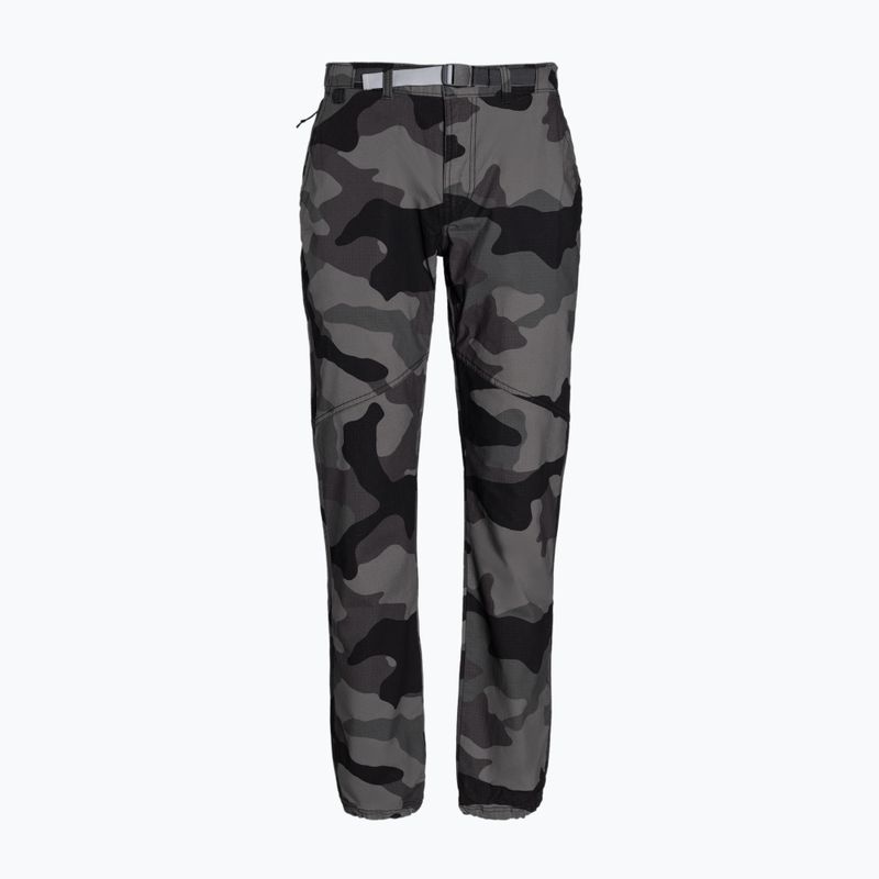 Spodnie trekkingowe męskie Columbia Wallowa Belted black mod camo 8