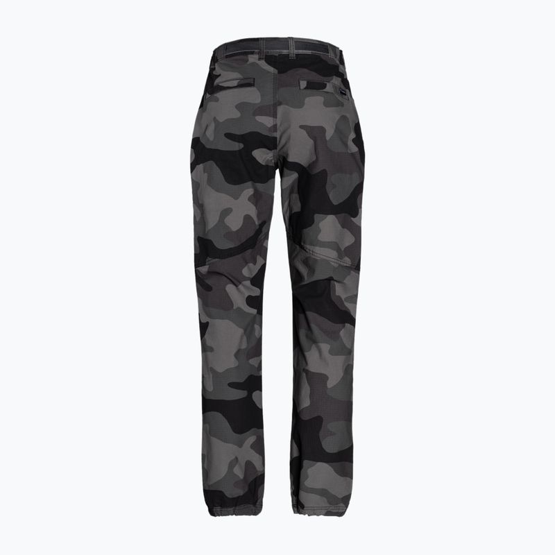 Spodnie trekkingowe męskie Columbia Wallowa Belted black mod camo 9