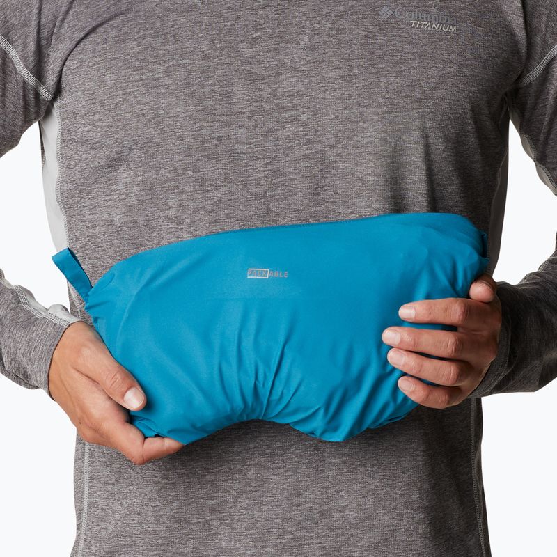 Kurtka przeciwdeszczowa męska Columbia Titan Pass 2.5L nimbus grey/deep marine 3