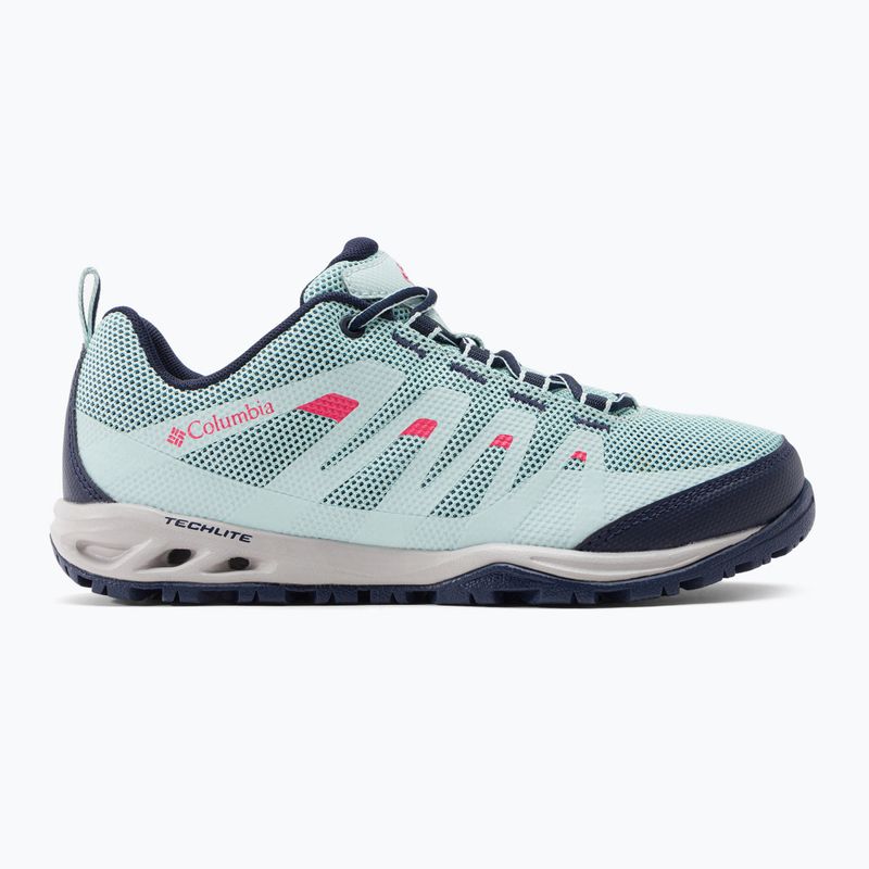Buty turystyczne damskie Columbia Vapor Vent icy morn/red hibiscus 2
