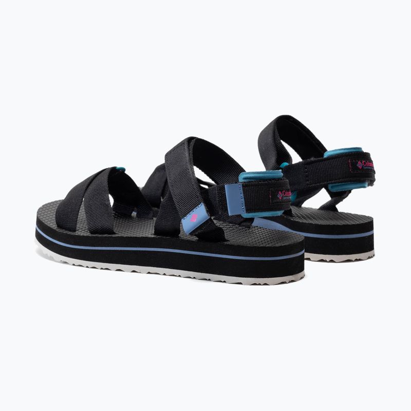 Sandały damskie Columbia Alava Sandal black/haute pink 3