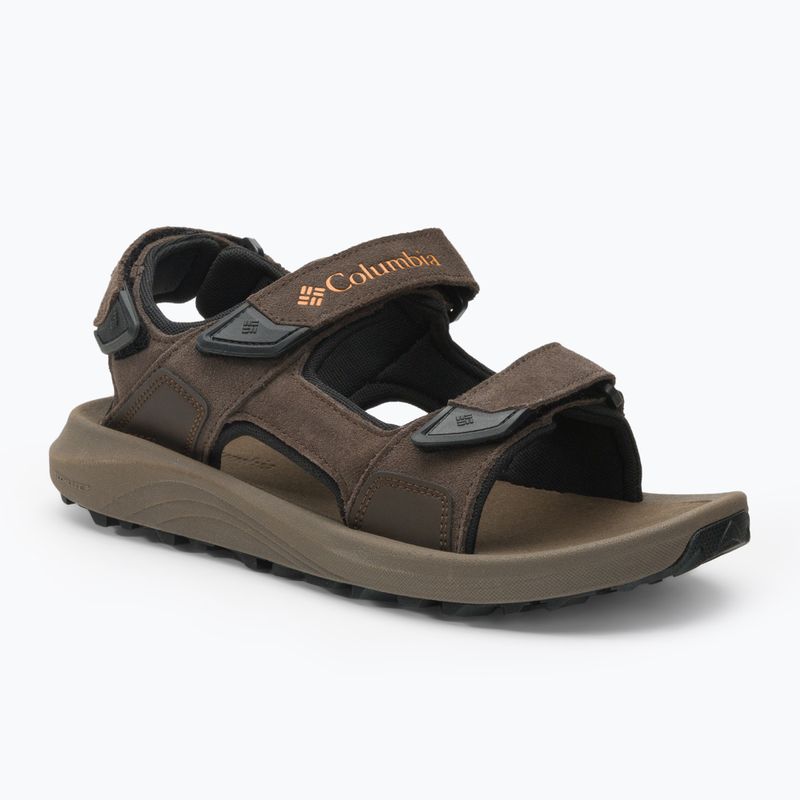 Sandały męskie Columbia Trailstorm Hiker 3 Strap cordovan/gold amber
