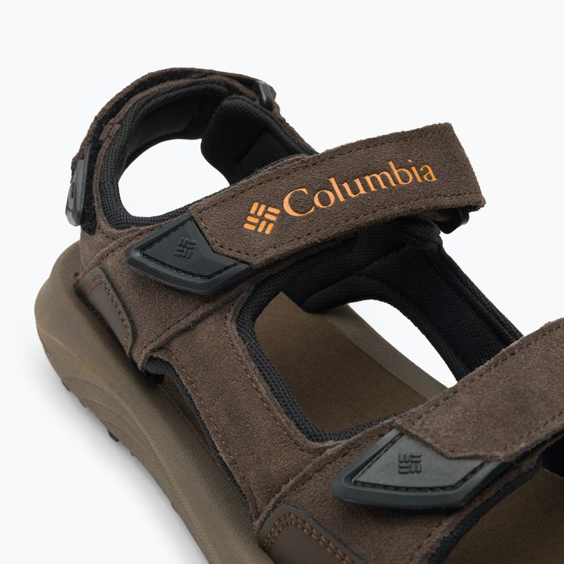 Sandały męskie Columbia Trailstorm Hiker 3 Strap cordovan/gold amber 7