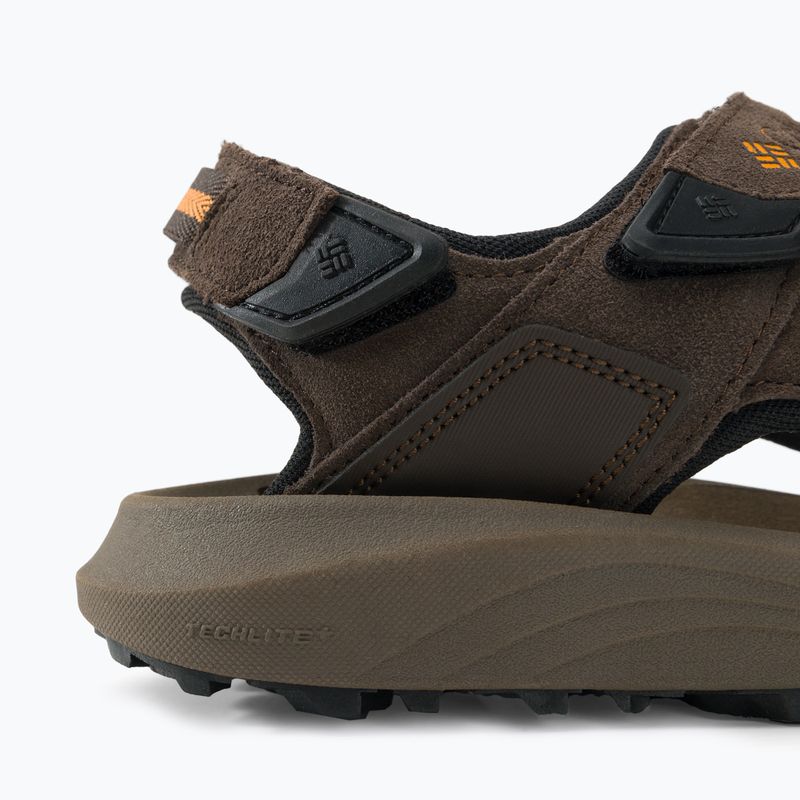 Sandały męskie Columbia Trailstorm Hiker 3 Strap cordovan/gold amber 10
