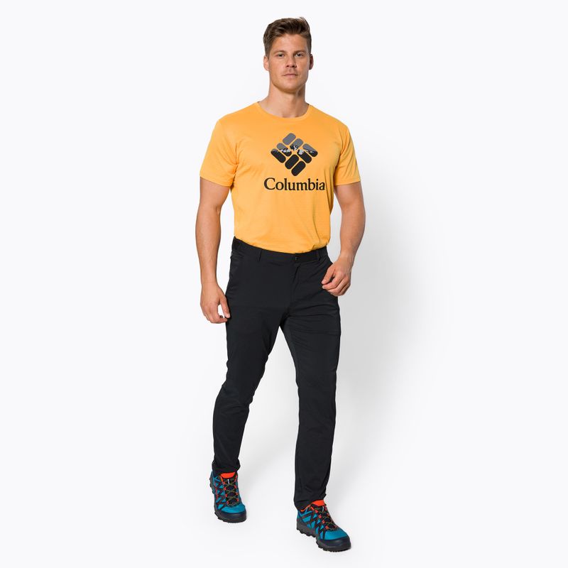 Spodnie softshell męskie Columbia Tech Trail II black 2