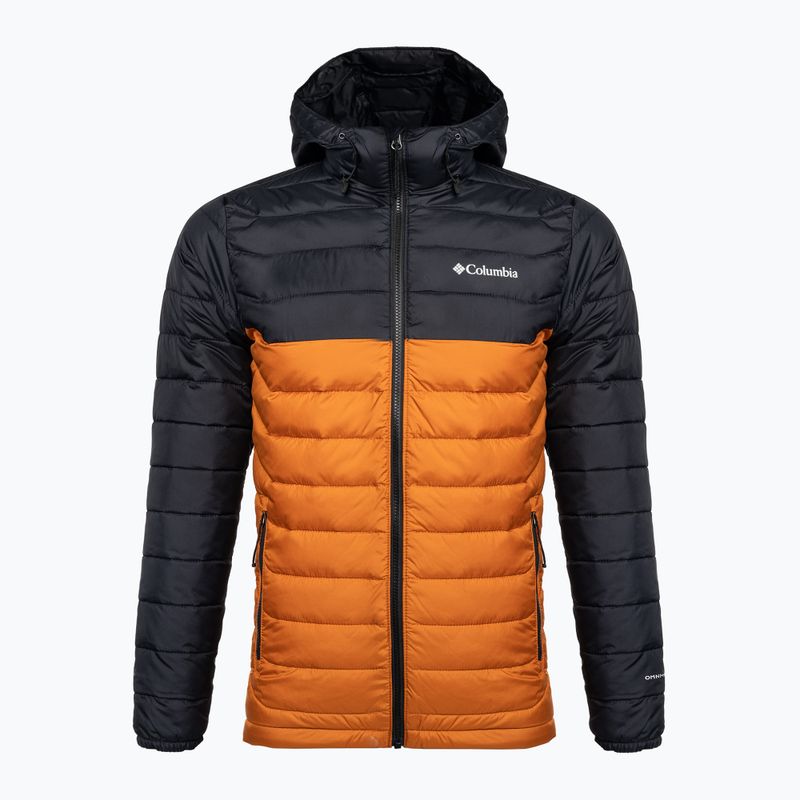 Kurtka męska Columbia Powder Lite Hooded warm copper/black