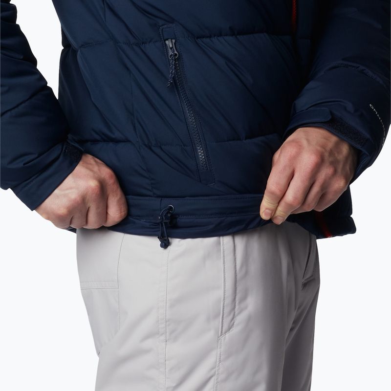 Kurtka narciarska męska Columbia Iceline Ridge collegiate navy/mountain red 7