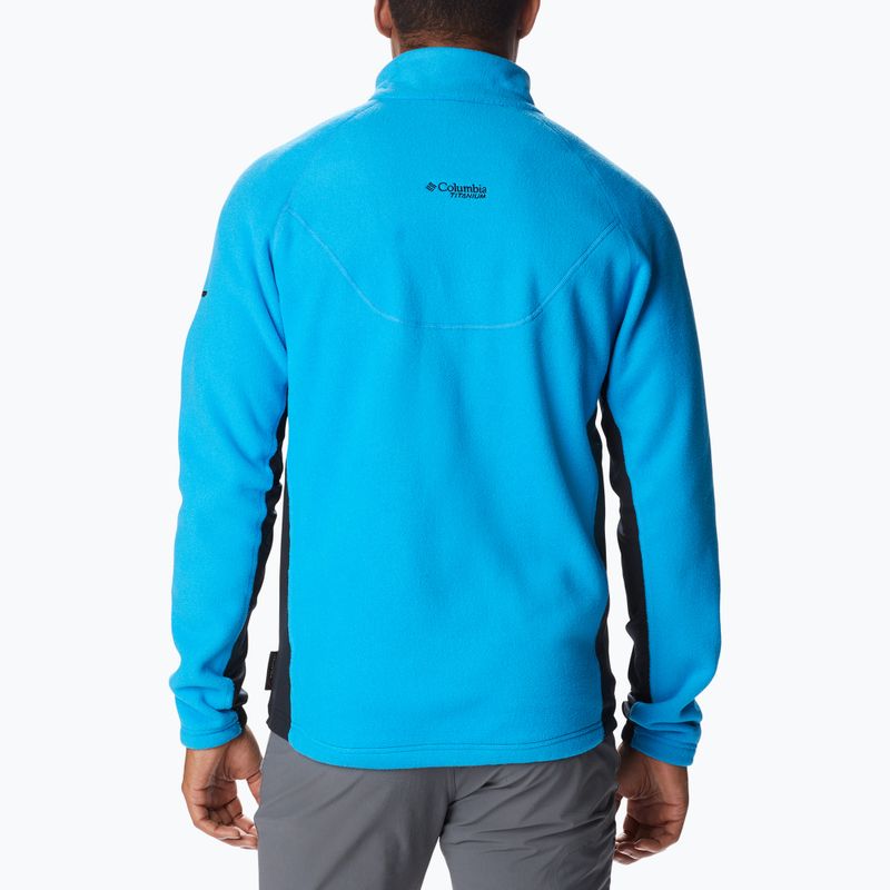 Bluza trekkingowa męska Columbia Titan Pass 2.0 II compass blue/black 2