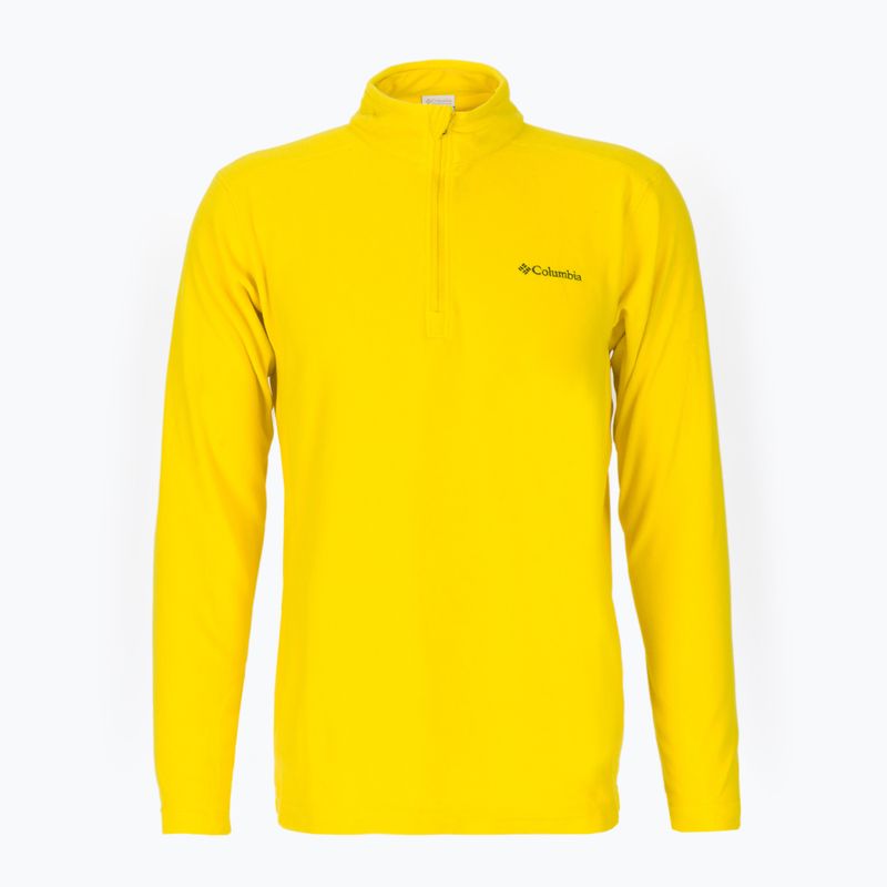 Bluza polarowa męska Columbia Klamath Range II HZ laser lemon 6