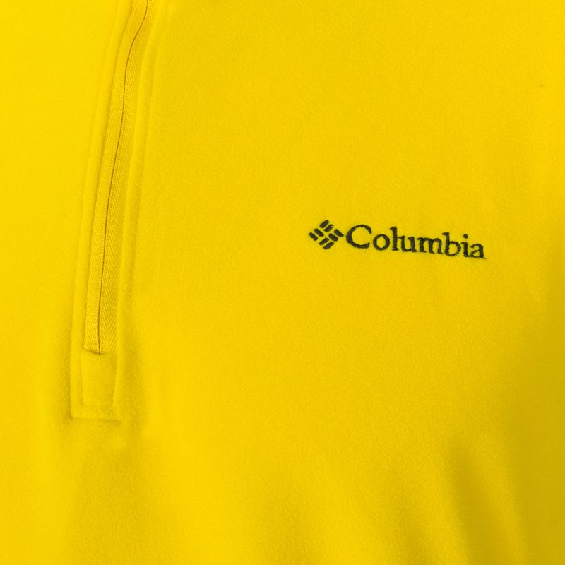 Bluza polarowa męska Columbia Klamath Range II HZ laser lemon 8