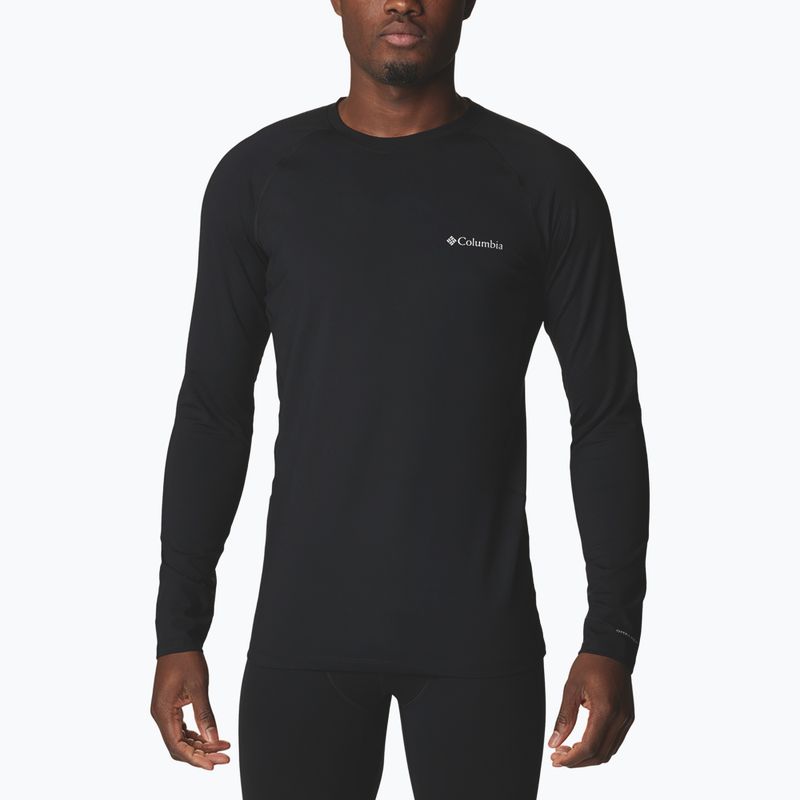Bluza termoaktywna męska Columbia Omni-Heat Infinity Knit LS Crew black