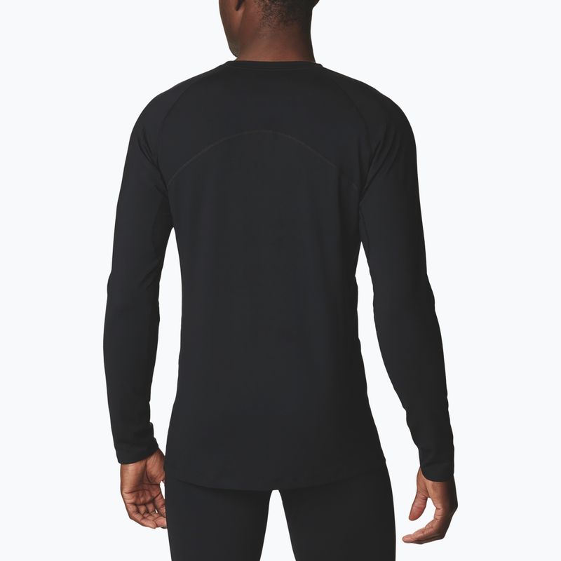 Bluza termoaktywna męska Columbia Omni-Heat Infinity Knit LS Crew black 2