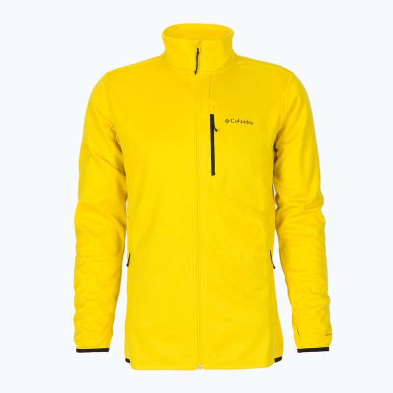 Bluza trekkingowa męska Columbia Park View FZ laser lemon heather 6