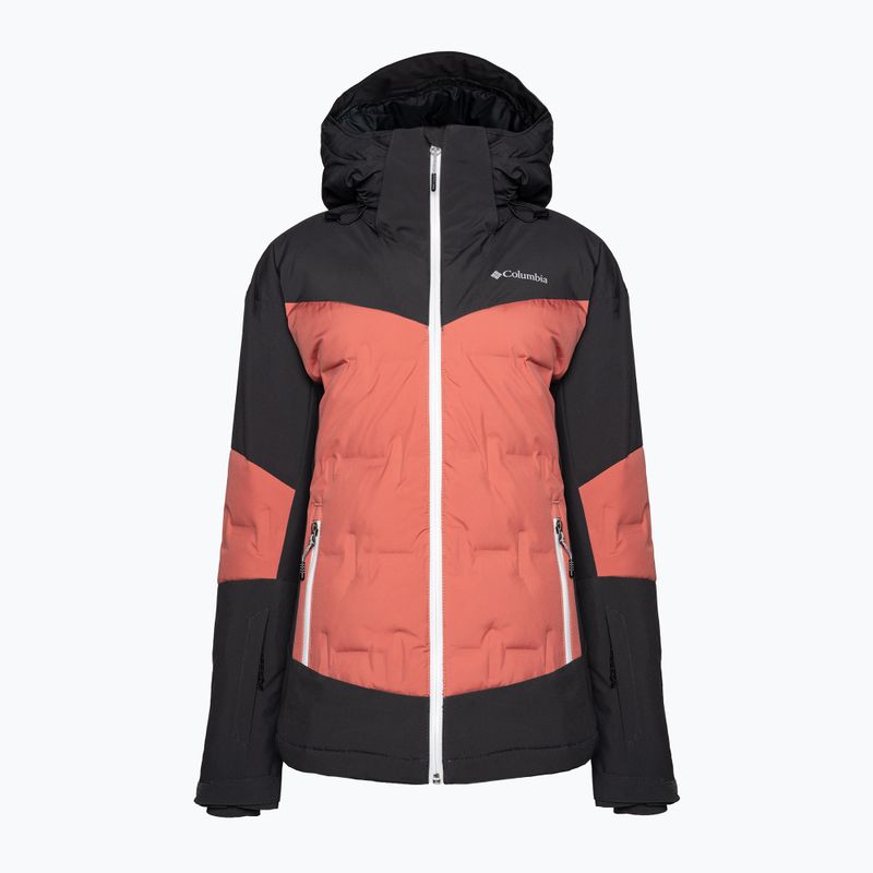 Kurtka narciarska damska Columbia Wildcard II Down dark coral/shark