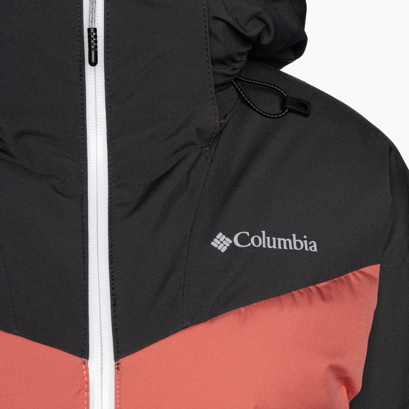 Kurtka narciarska damska Columbia Wildcard II Down dark coral/shark 3