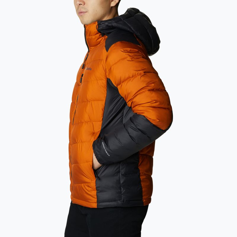 Kurtka męska Columbia Labyrinth Loop Hooded warm copper/black 2