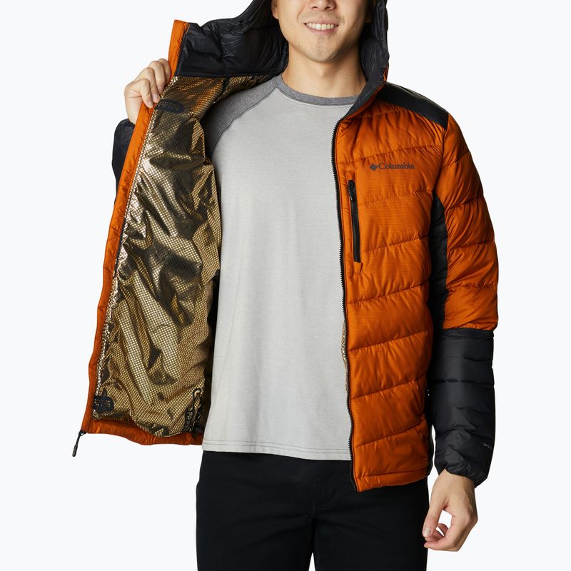 Kurtka męska Columbia Labyrinth Loop Hooded warm copper/black 4